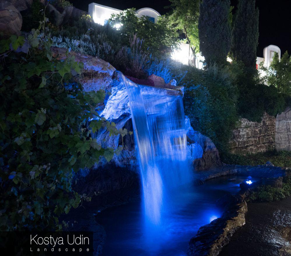 Подсветка для водопада Подсветка для водопада