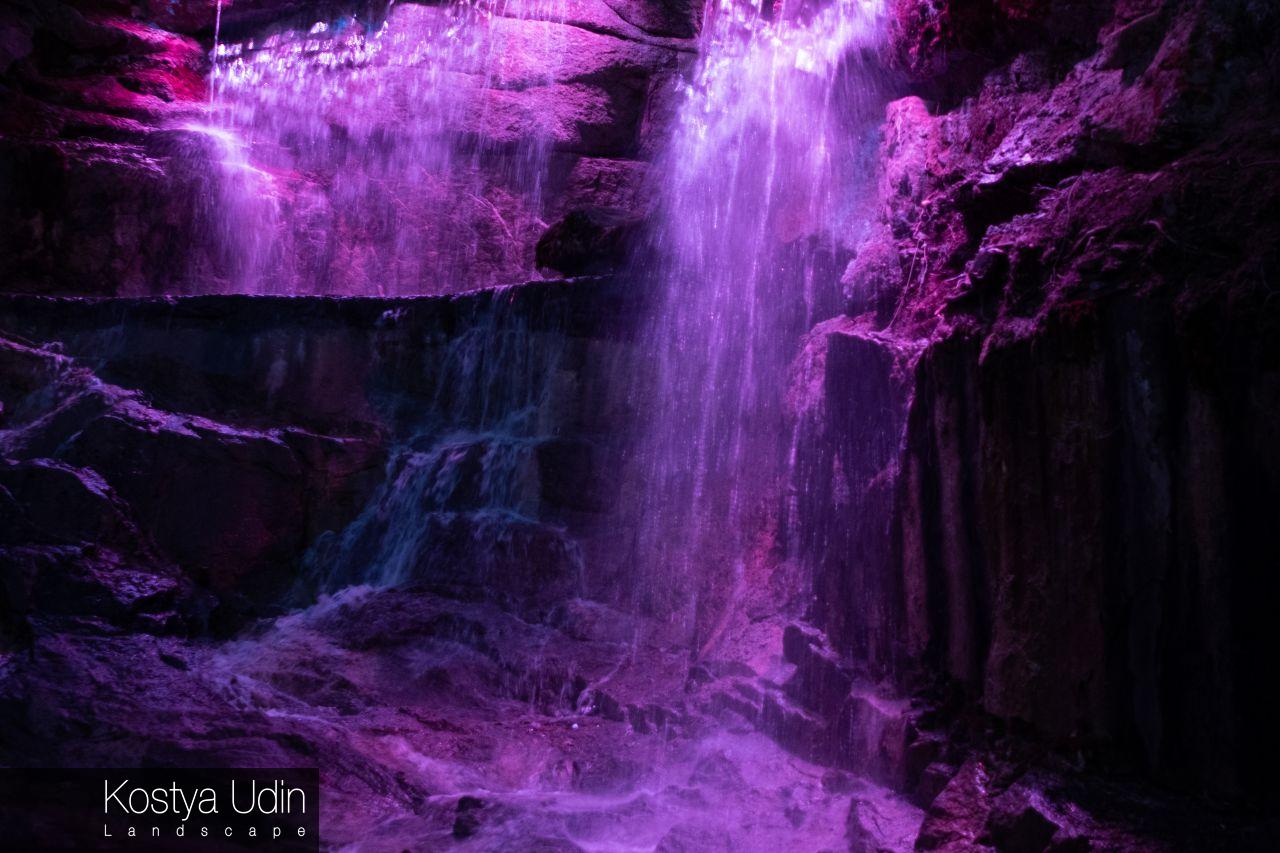 Освещение скал Освещение скал