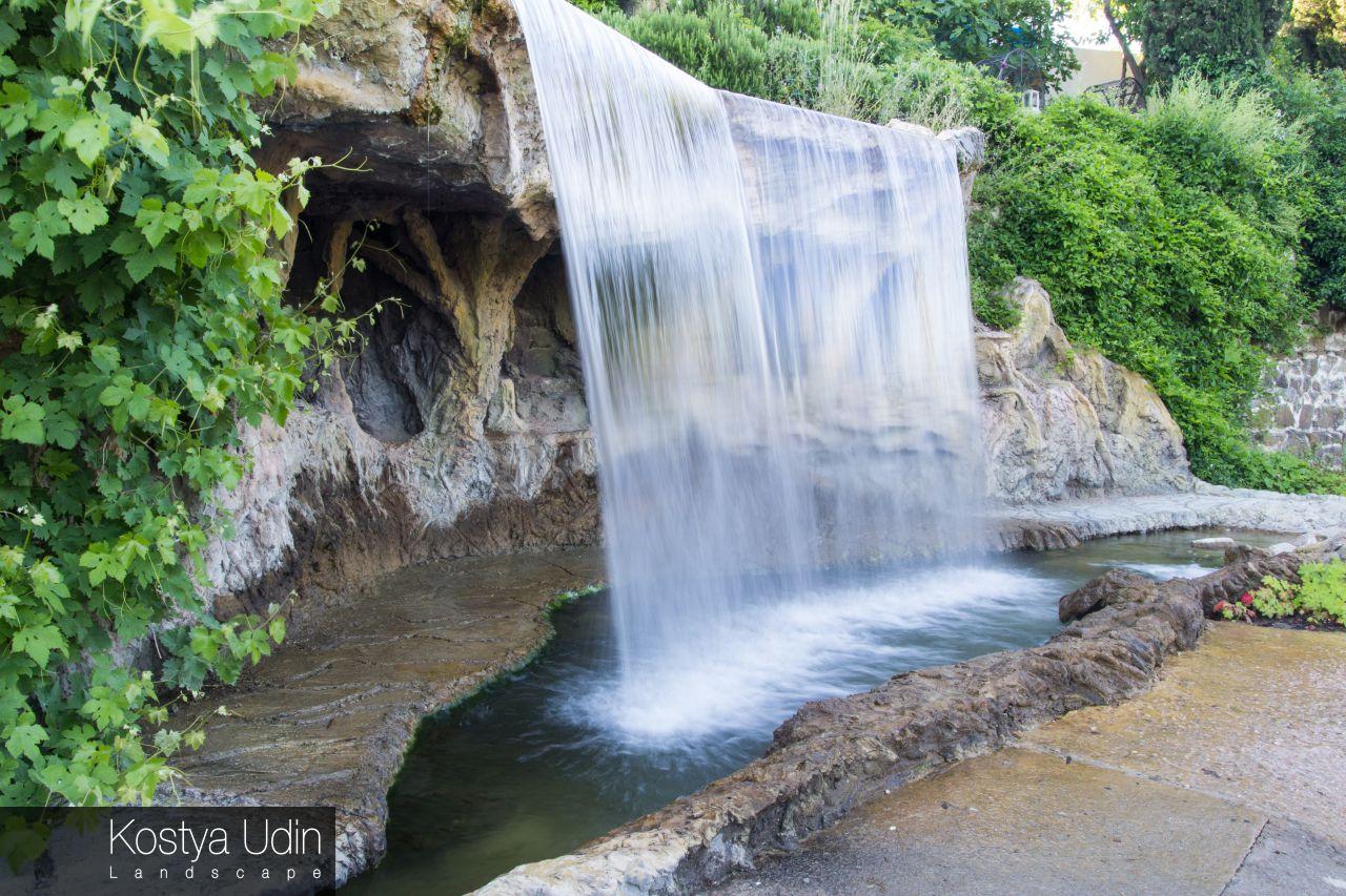 Пример работы по благоустройству для водопадов Пример работы по благоустройству для водопадов