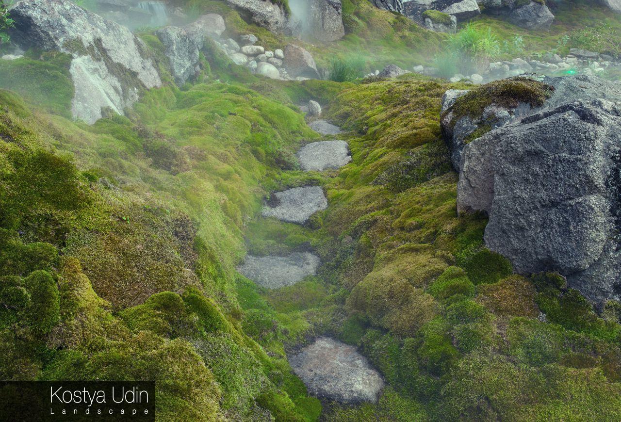 Шаговая дорожка из натурального камня Шаговая дорожка из натурального камня