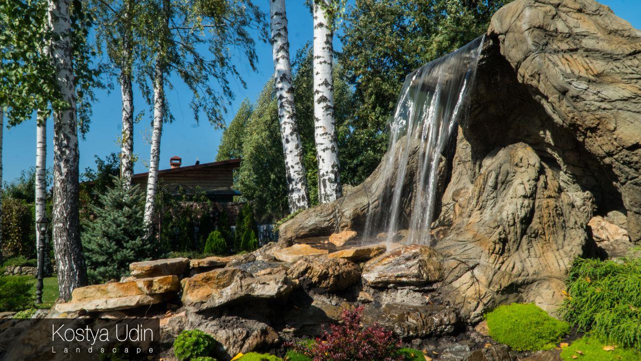Водопад для частного дома Водопад для частного дома