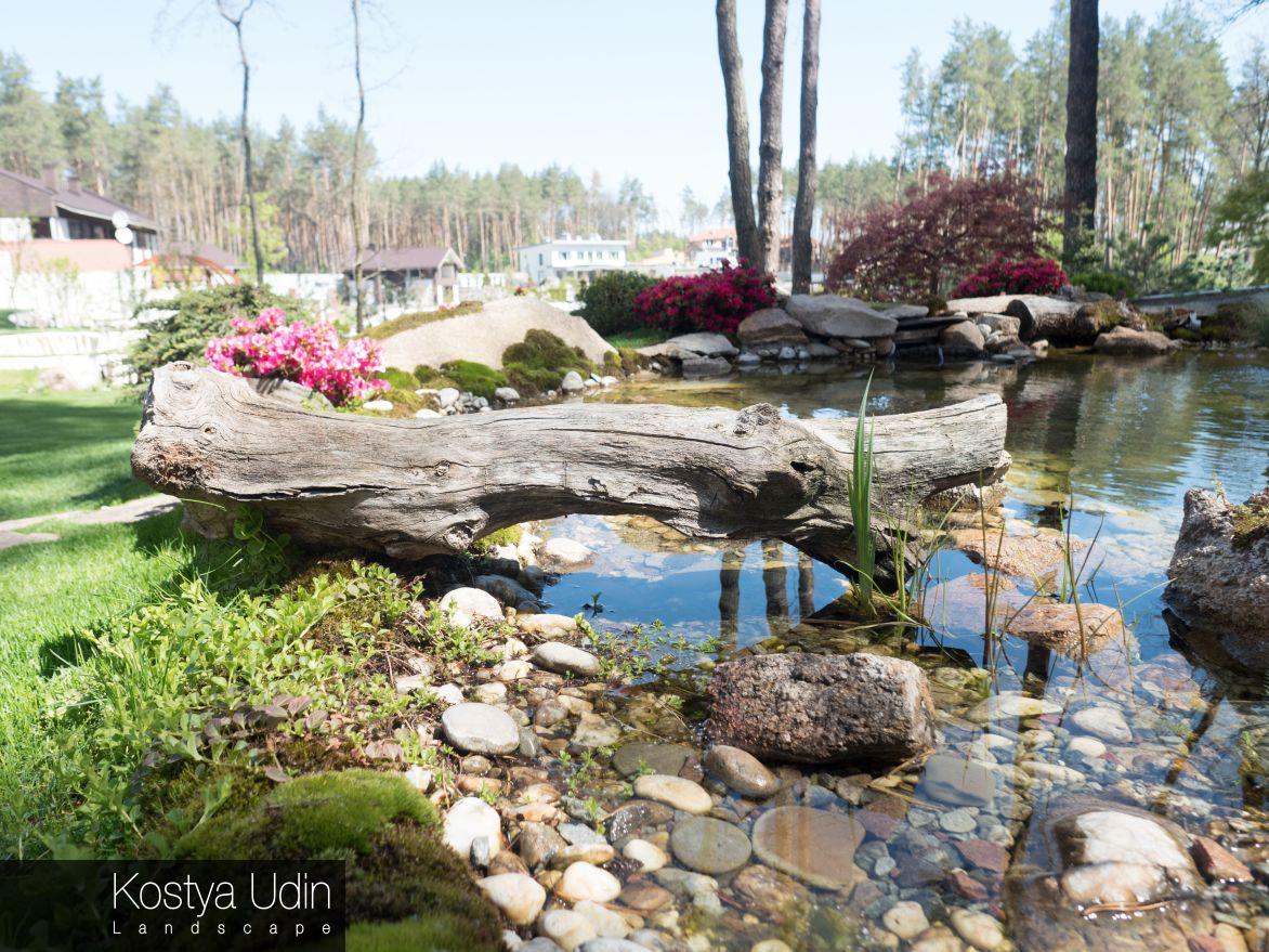 Декоративное озеро на участке Декоративное озеро на участке