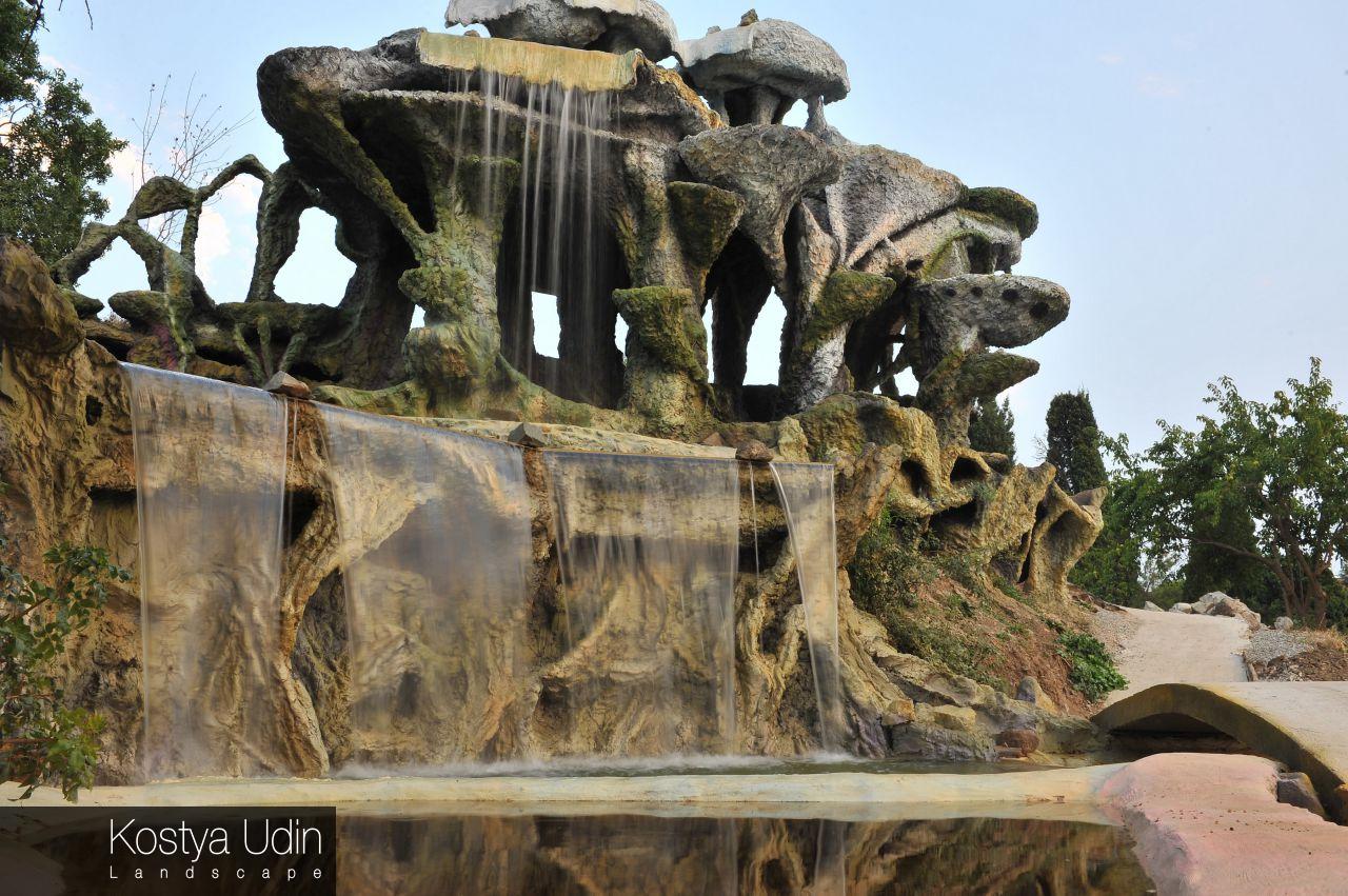 Четырёхуровневый водопад Четырёхуровневый водопад