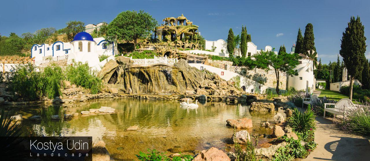 Четырехуровневый водопад для отеля Четырехуровневый водопад для отеля