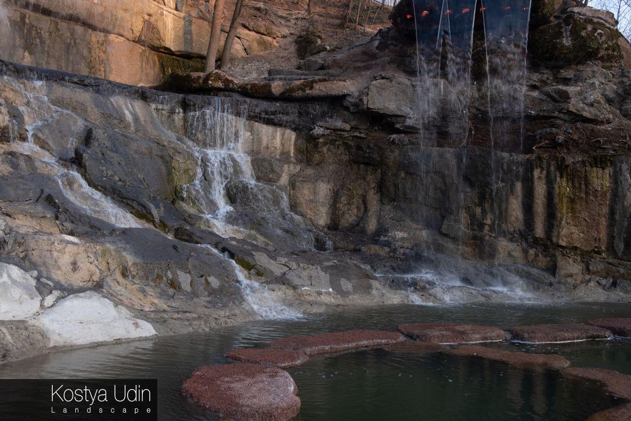 Пошаговая дорожка над озером Пошаговая дорожка над озером