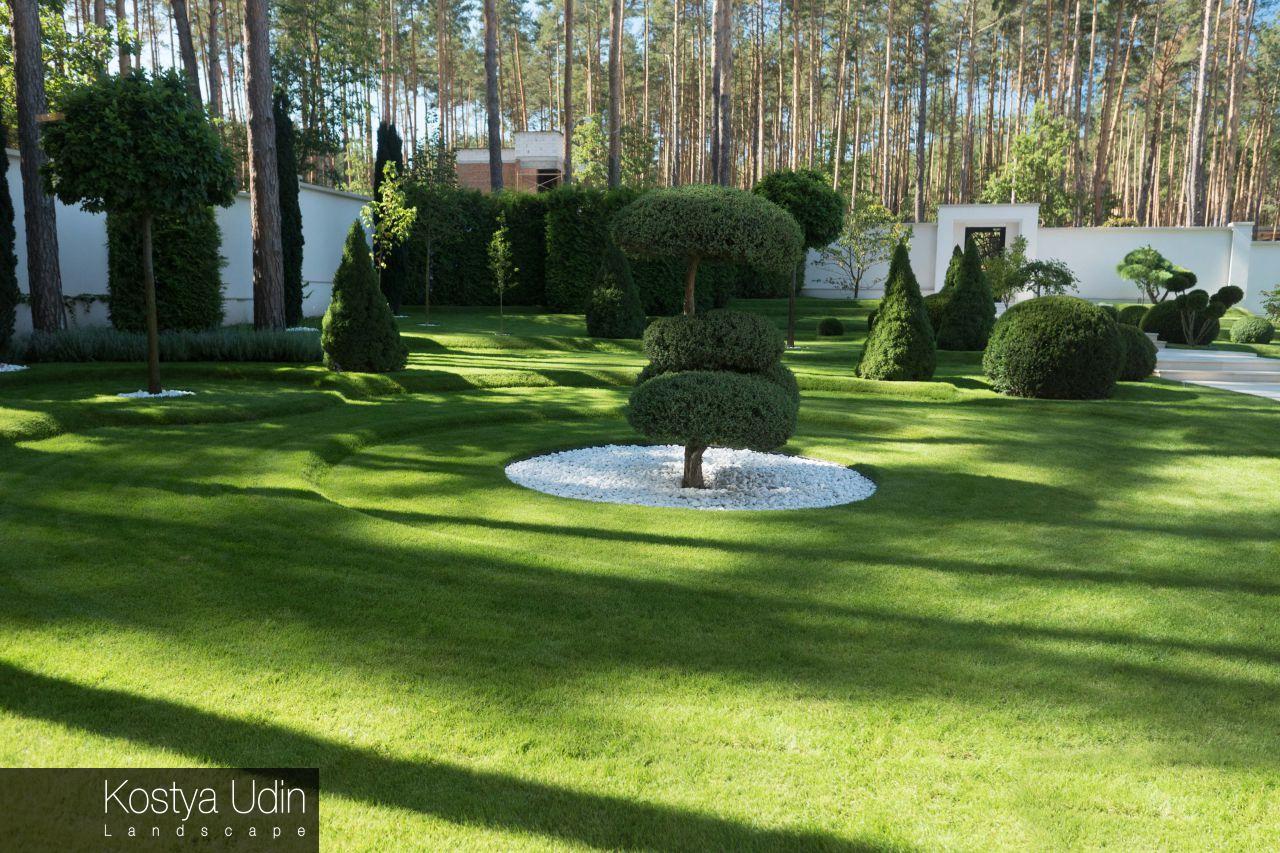 Геопластика сада Геопластика сада