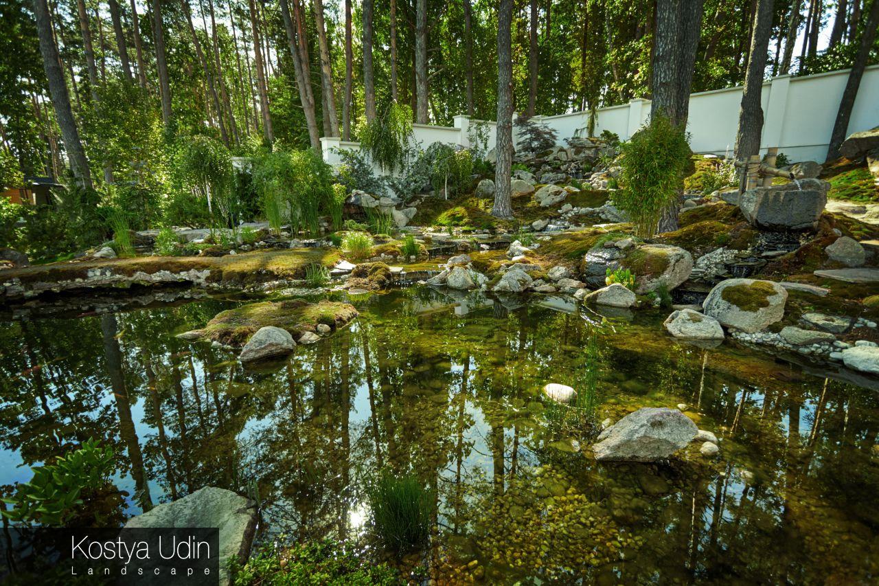 Озеро в саду Озеро в саду