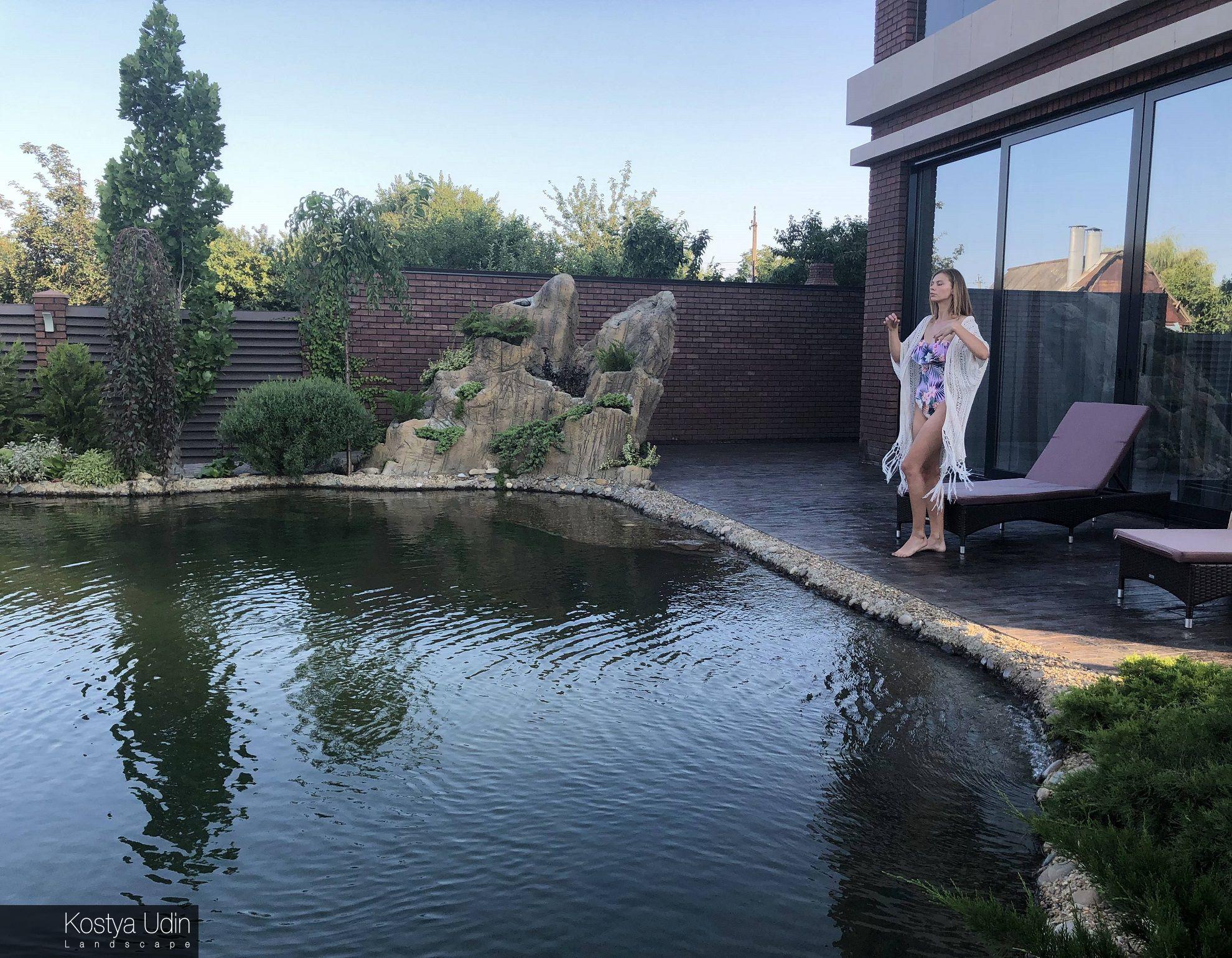 Плавательный пруд для небольшого участка Плавательный пруд для небольшого участка